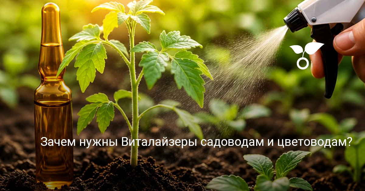 Виталайзер на основе экстракта пихты: чем он помогает растениям после стресса