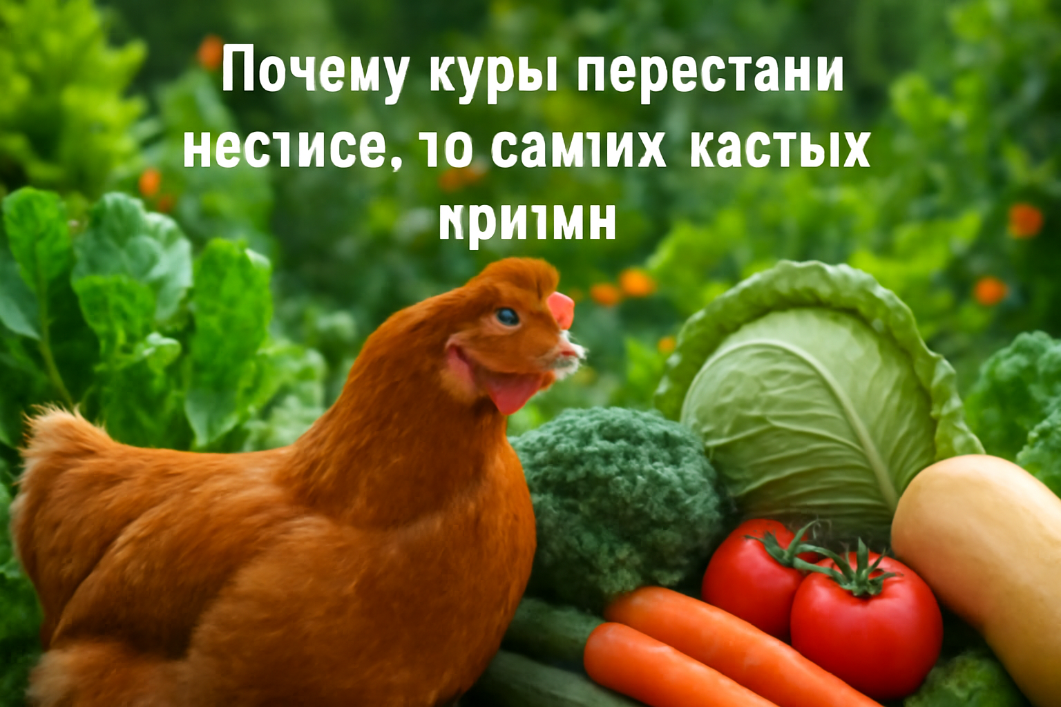 Почему куры перестали нестись: главные причины и как их устранить